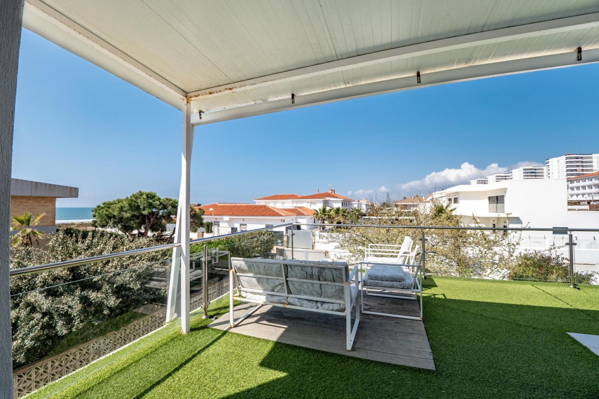 Precioso Chalet A Pie De Playa Punta Umbria Exterior photo
